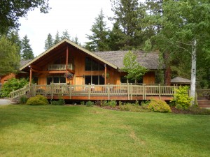 Our modest little comfy home for the wedding