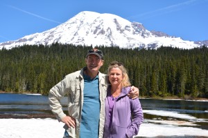 Dazzling views of Mt. Rainier, all part of another wedding holiday package 