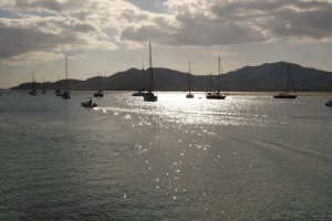 If you move away from the kiddies pool the scene can be quite tranquil and relaxing