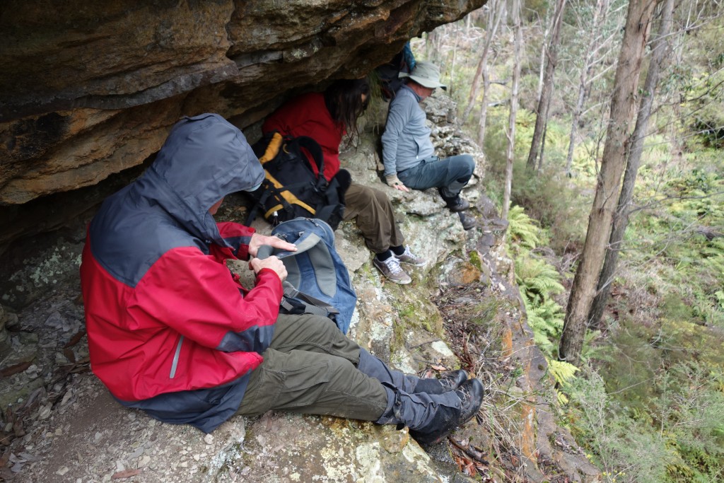 The Ledge of Death required a combination of courage and crawling