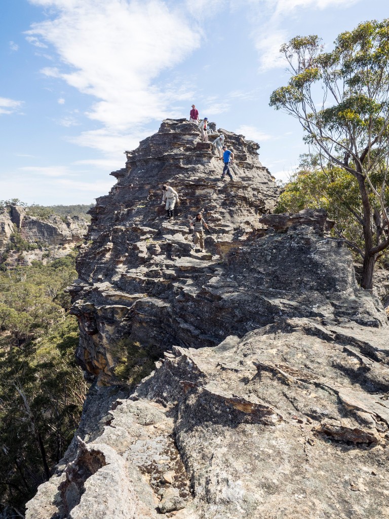 We scaled this dramatic pagoda to get some great views...and because it was there