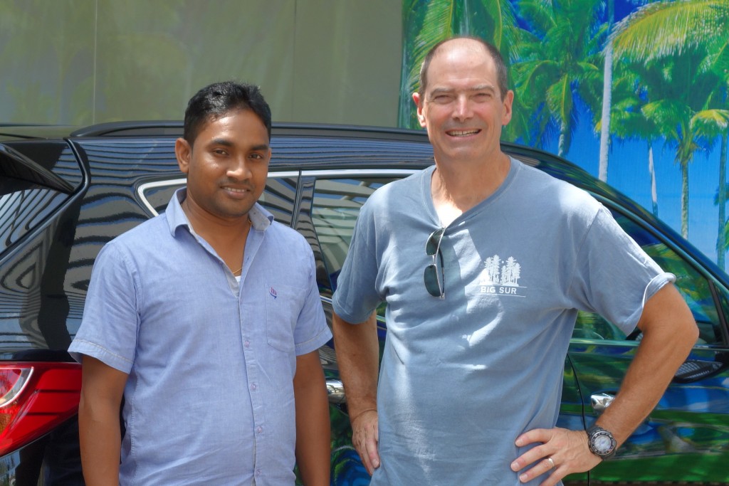 A couple of local blokes talking cricket