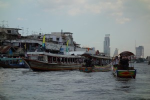 Life on the river is colourful, chaotic and very entertaining