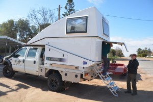 An unbelievable coincidence - randomly seeing an imported lift-up camper from California like we had just purchased