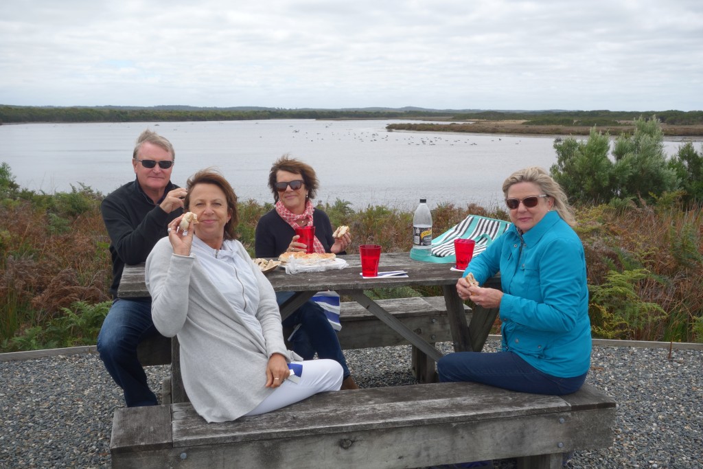 A fun picnic near the mouth of the Sea Elephant River