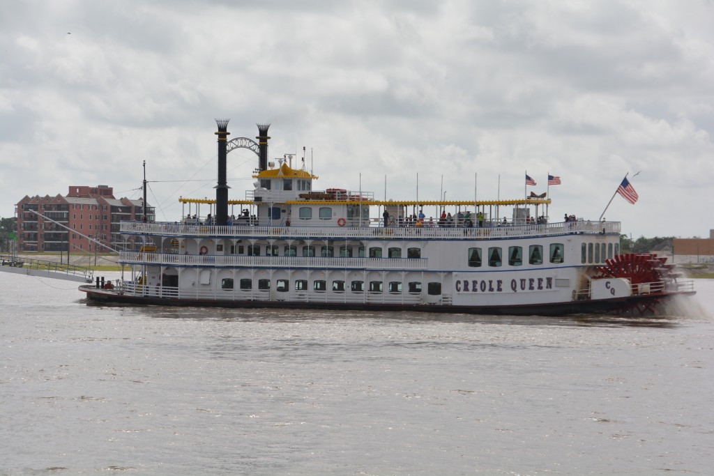 And yes, of course, huge elegant paddle boats on the Mississippi River