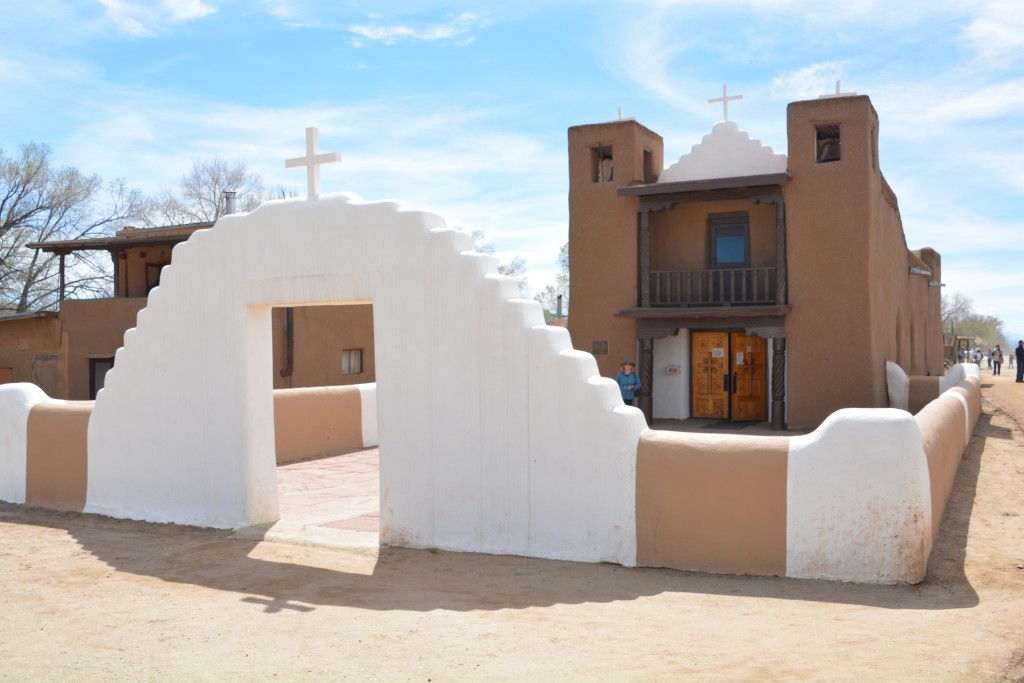 The old church in Taos Pueblo