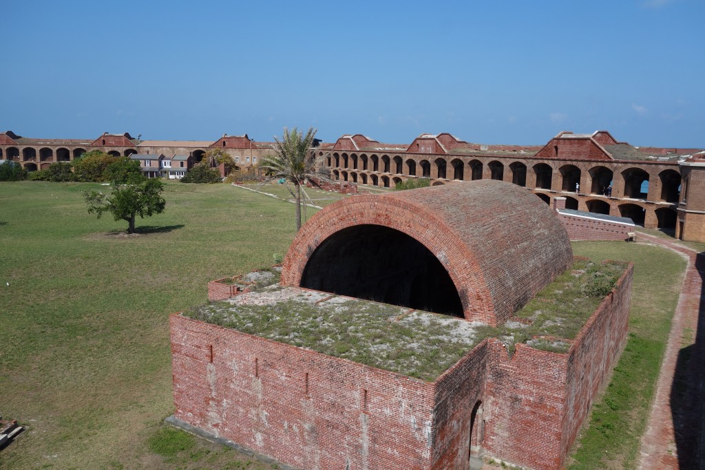 Inside the fort walls - they never actually completed the fort even though it was used for many years