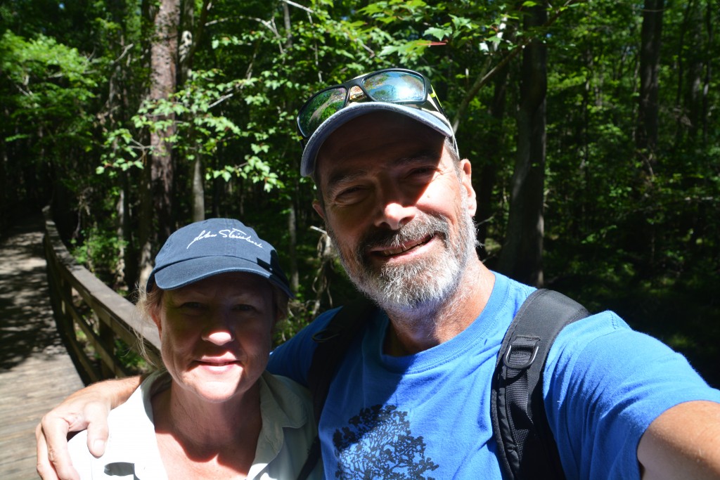 A great day in the black swamp of Congaree National Park