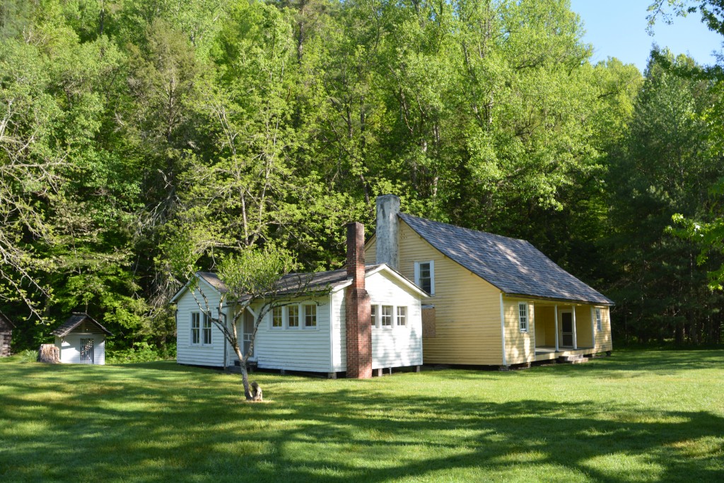 The park has done a great job of preserving some of the original old homes from the 1870's