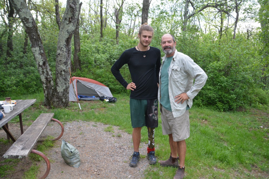 Ricky, or Captain Caveman on the trail, was an amazing young man