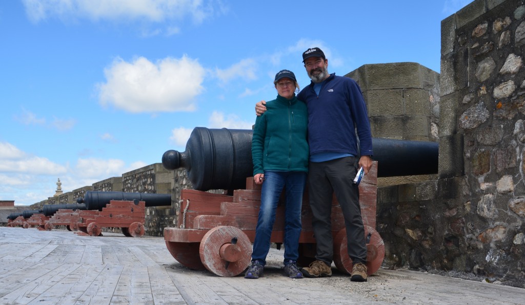 A couple of 18th century French settlers at Louisboug