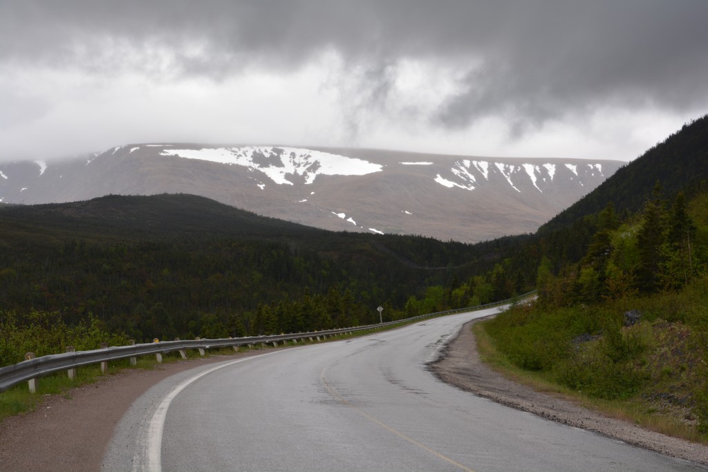 We did a lot of moody storm driving through Gros Morne National Park