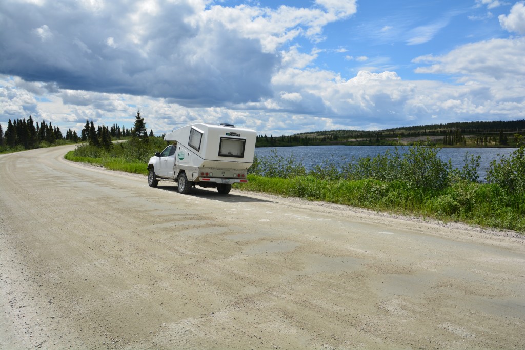 We loved this stuff - dirt roads, beautiful scenery and a feeling of extreme remoteness