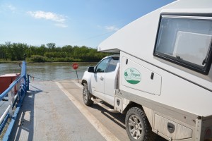 Tramp has crossed rivers on so many ferries he could probably do it without us