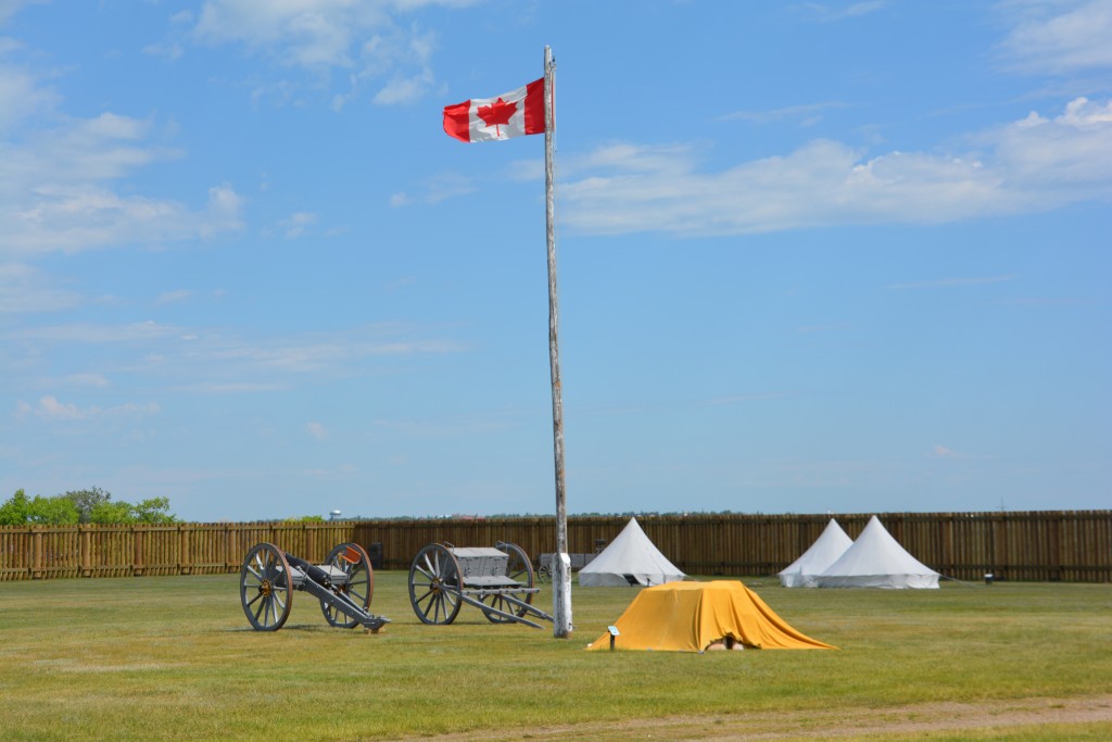 We fell big time for the whole fort/fur trappers/exploration theme of this region in Canada - great stuff!