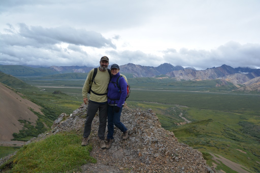 The views were stunning from the top of this ridge