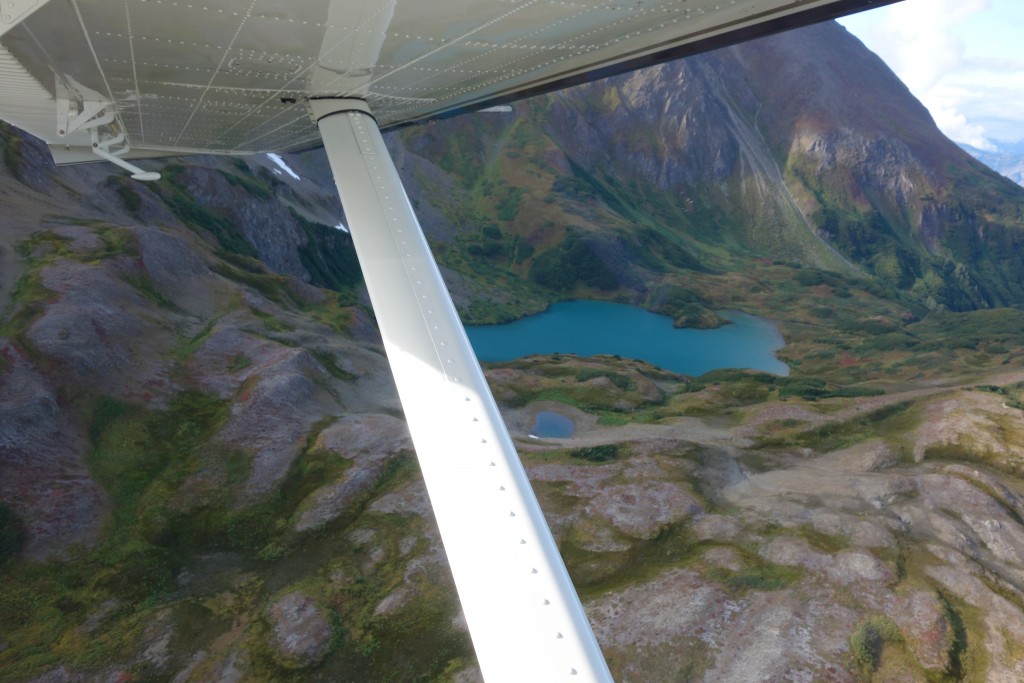 ...and high mountain lakes from the melted snow