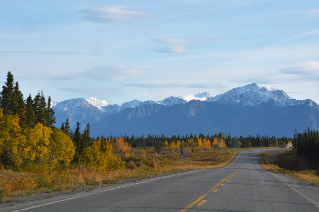 One of many grand scenes on our drive down to Haines