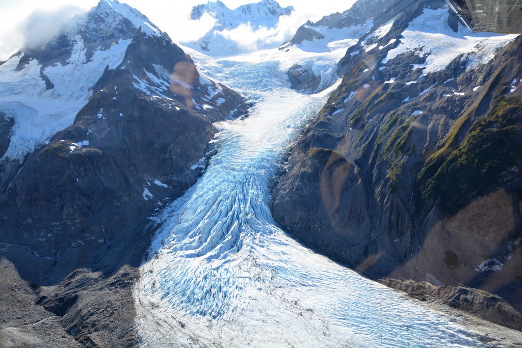 Don't ask me all the names of all the glaciers but each one had their own beautiful characteristics