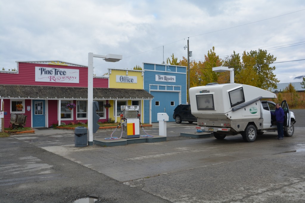 How about this for a Shell station? If only they could all be so cheerful and colourful.