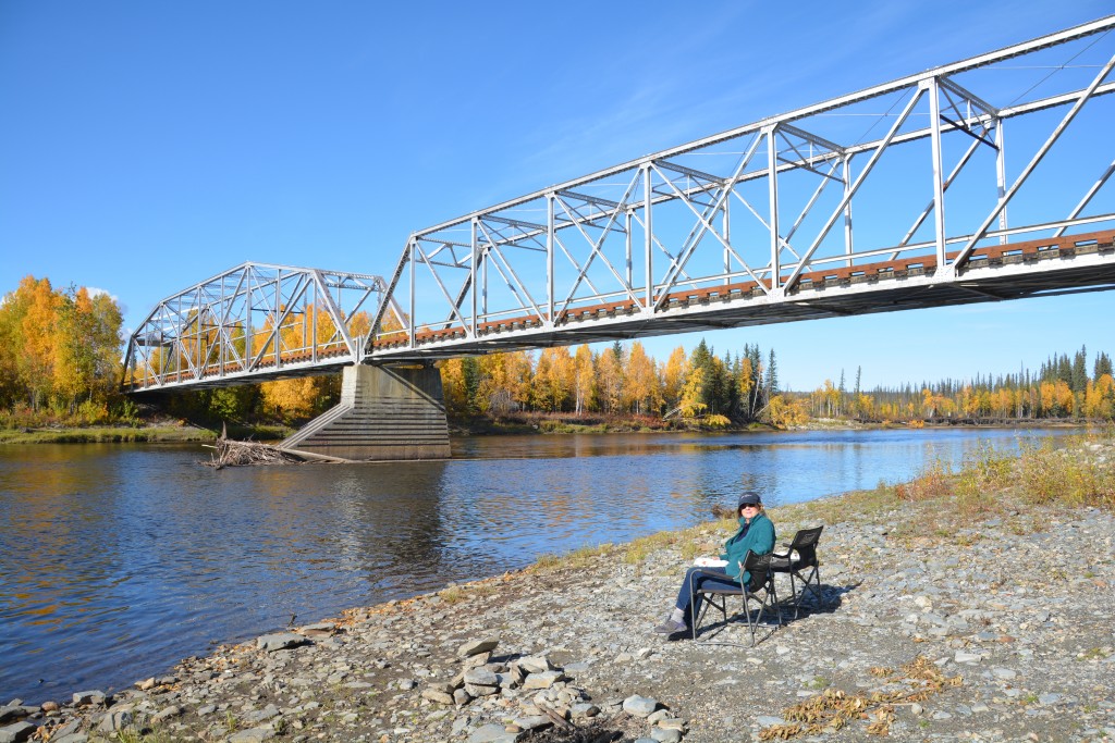 Lunch on the banks of the xxx River 